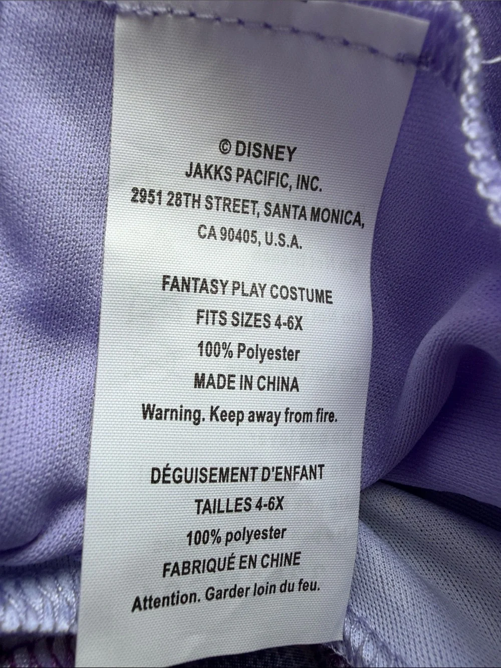 Disney Pink and Purple Princess Costume Dress Set